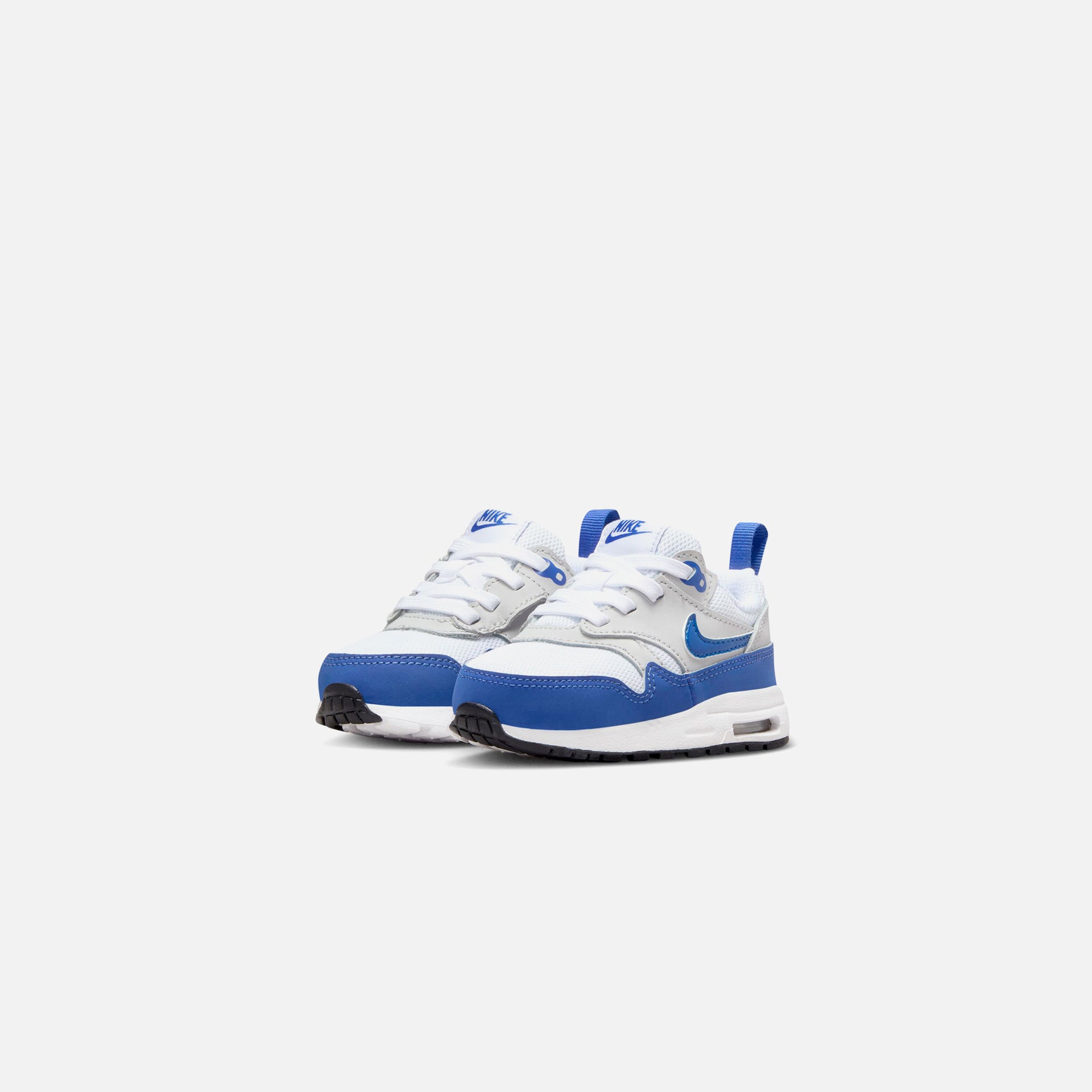 Nike TD Air Max 1 Easyon - White / Game Royal / Neutral Grey