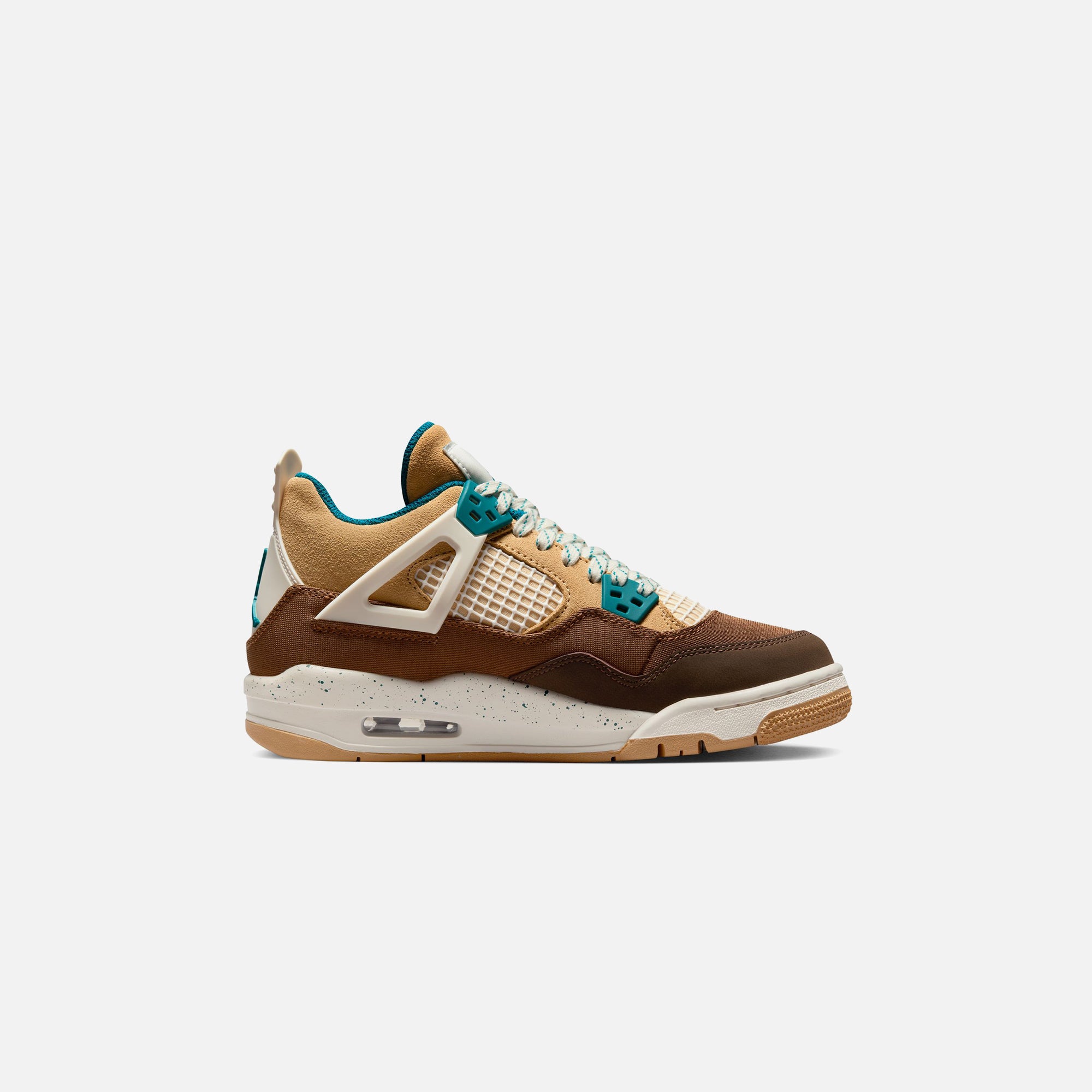 Nike GS Air Jordan 4 Retro - Cacao Wow / Geode Teal / Ale Brown – Kith
