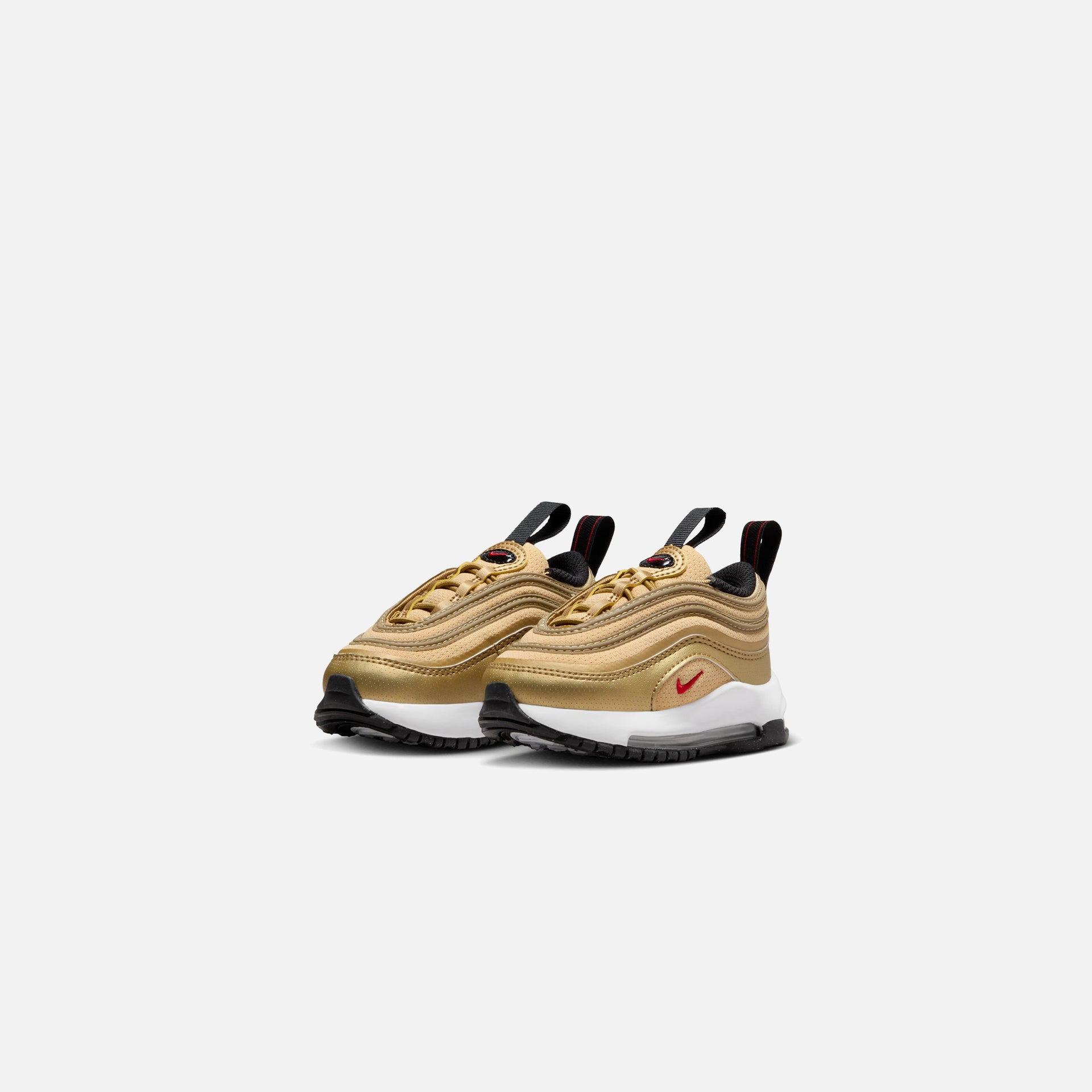 Nike TD Air Max 97 - Metallic Gold / University Red / Black / White