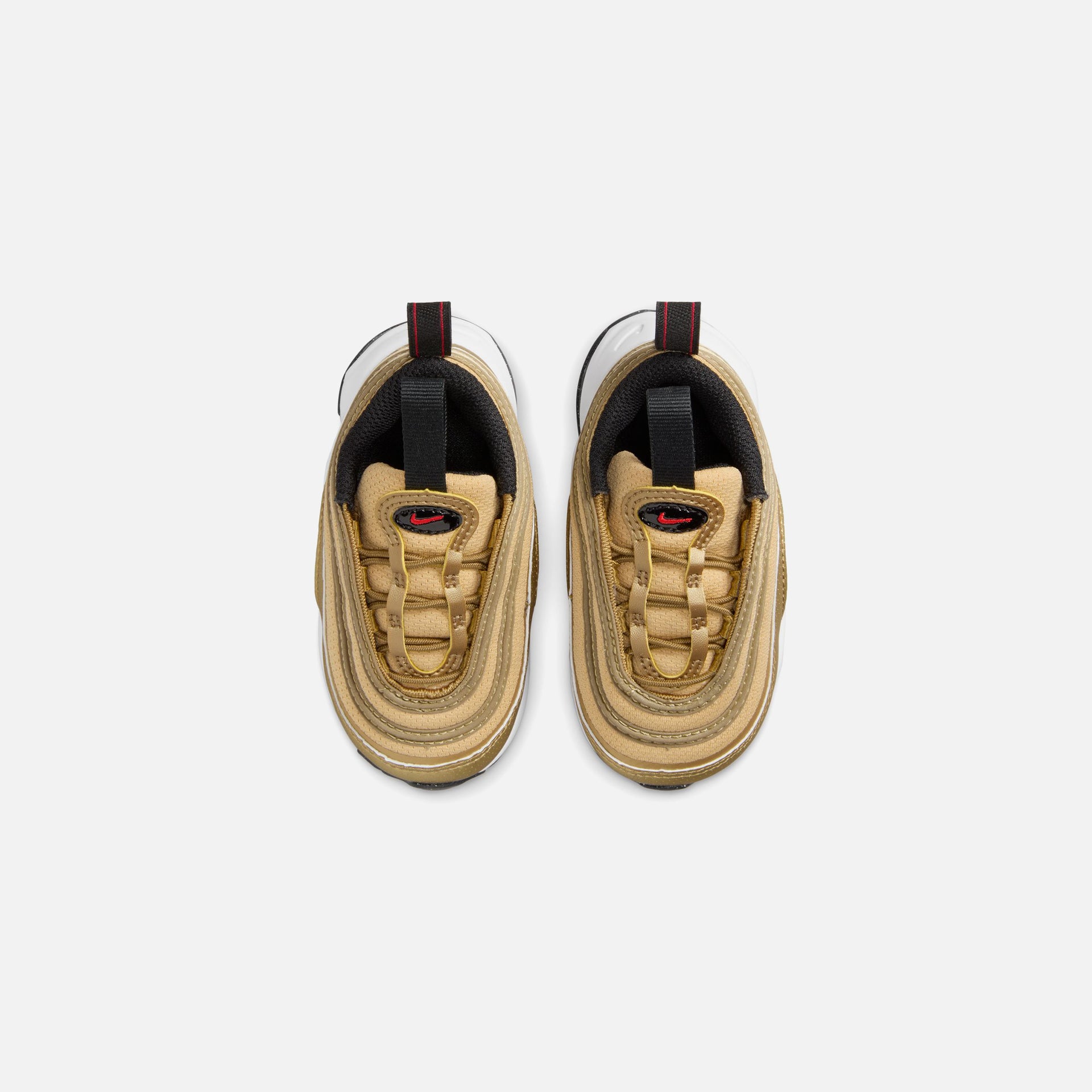 Nike TD Air Max 97 - Metallic Gold / University Red / Black / White