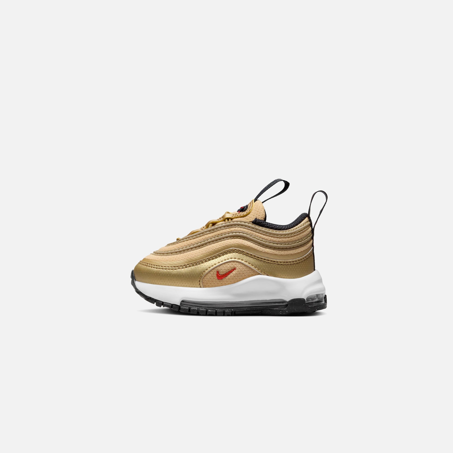 Nike TD Air Max 97 - Metallic Gold / University Red / Black / White