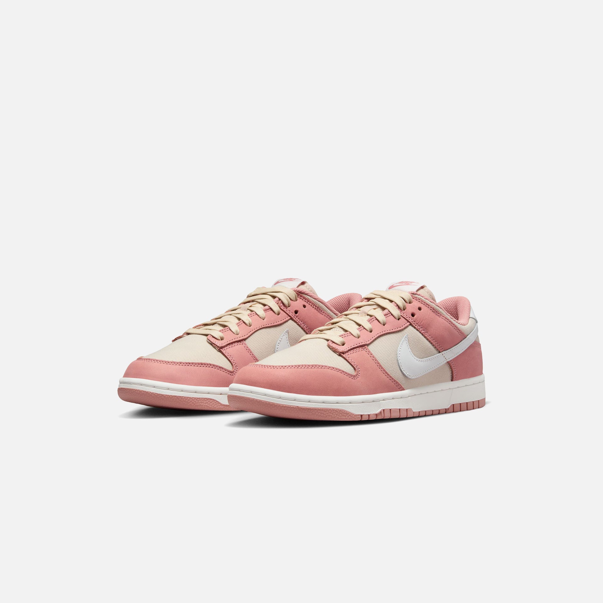 Nike Dunk Low Retro PRM NBHD - Red Stardust / Summit White / Sanddrift