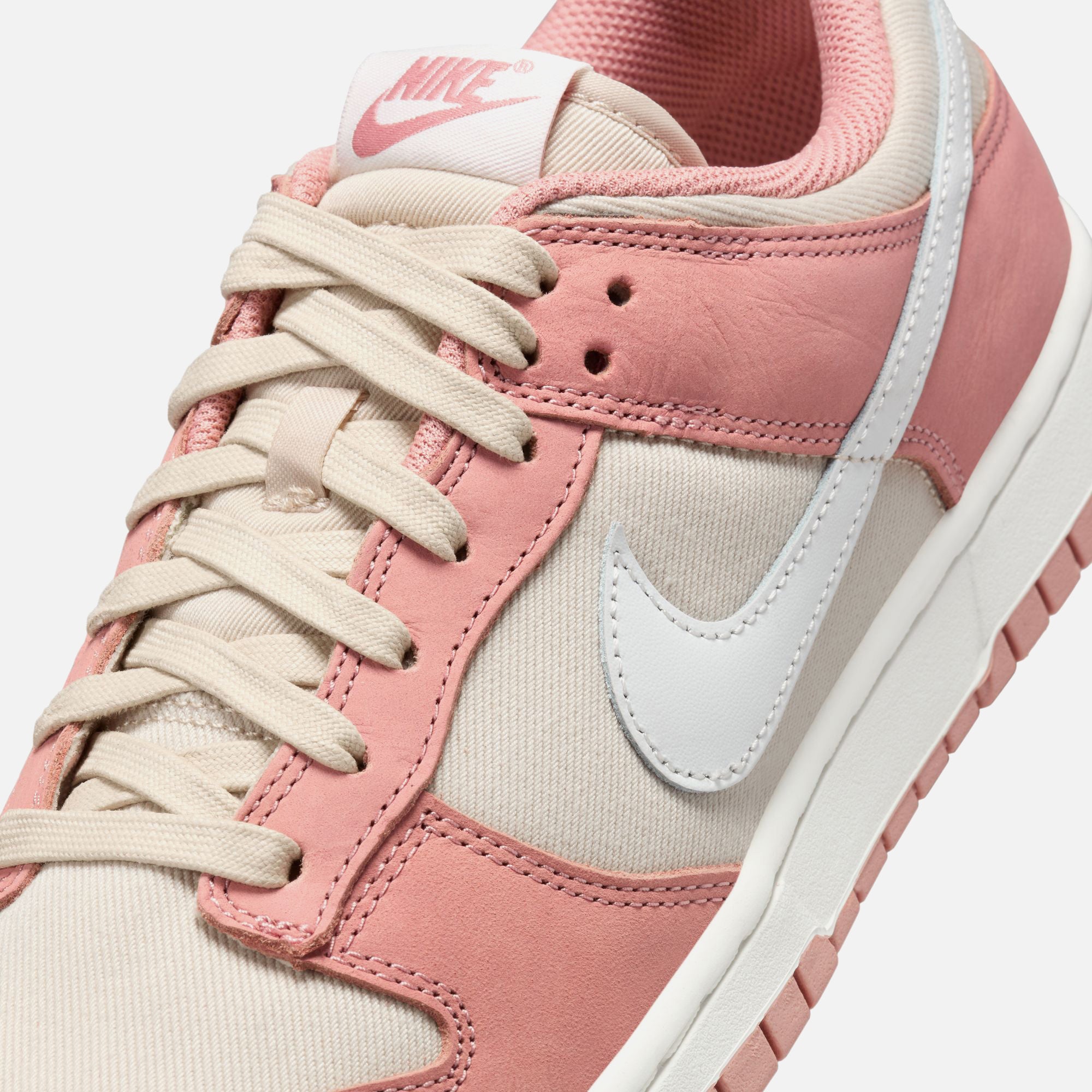 Nike Dunk Low Retro PRM NBHD - Red Stardust / Summit White Nike Dunk Low Retro PRM NBHD - Red Stardust / Summit White