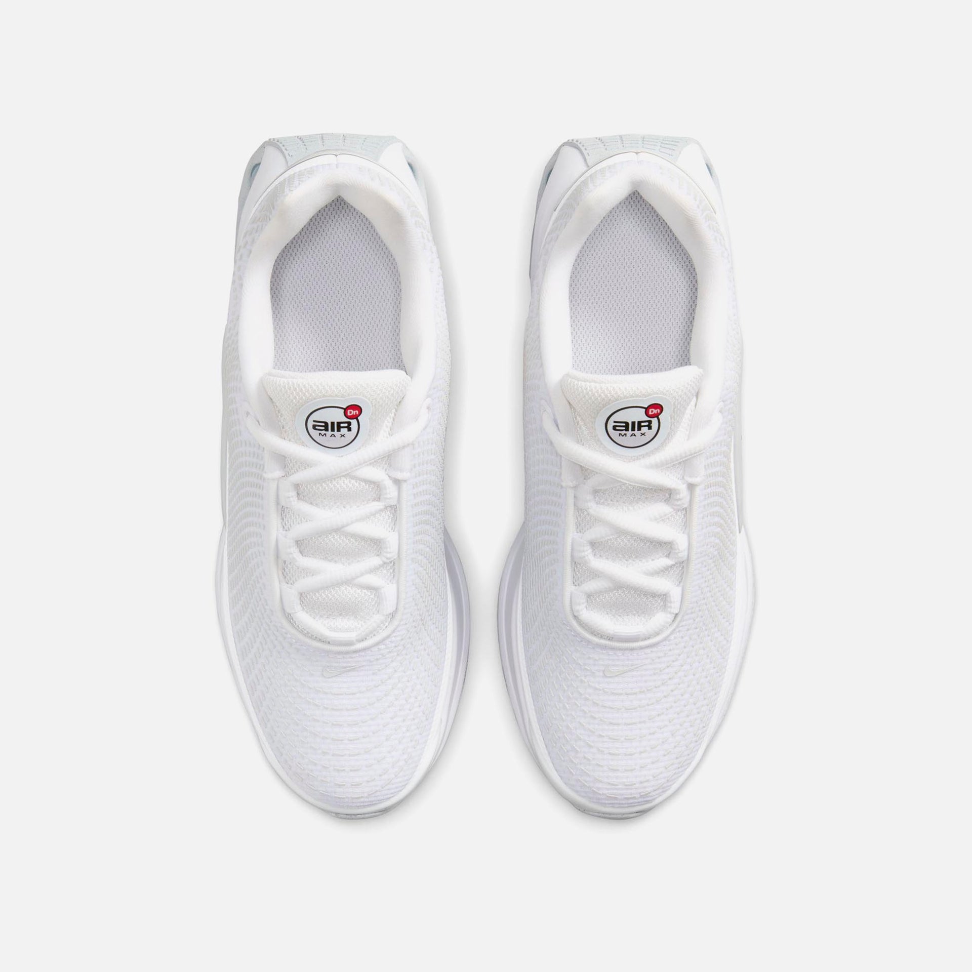 Nike GS Air Max Dn - White / White / White / Metallic Silver