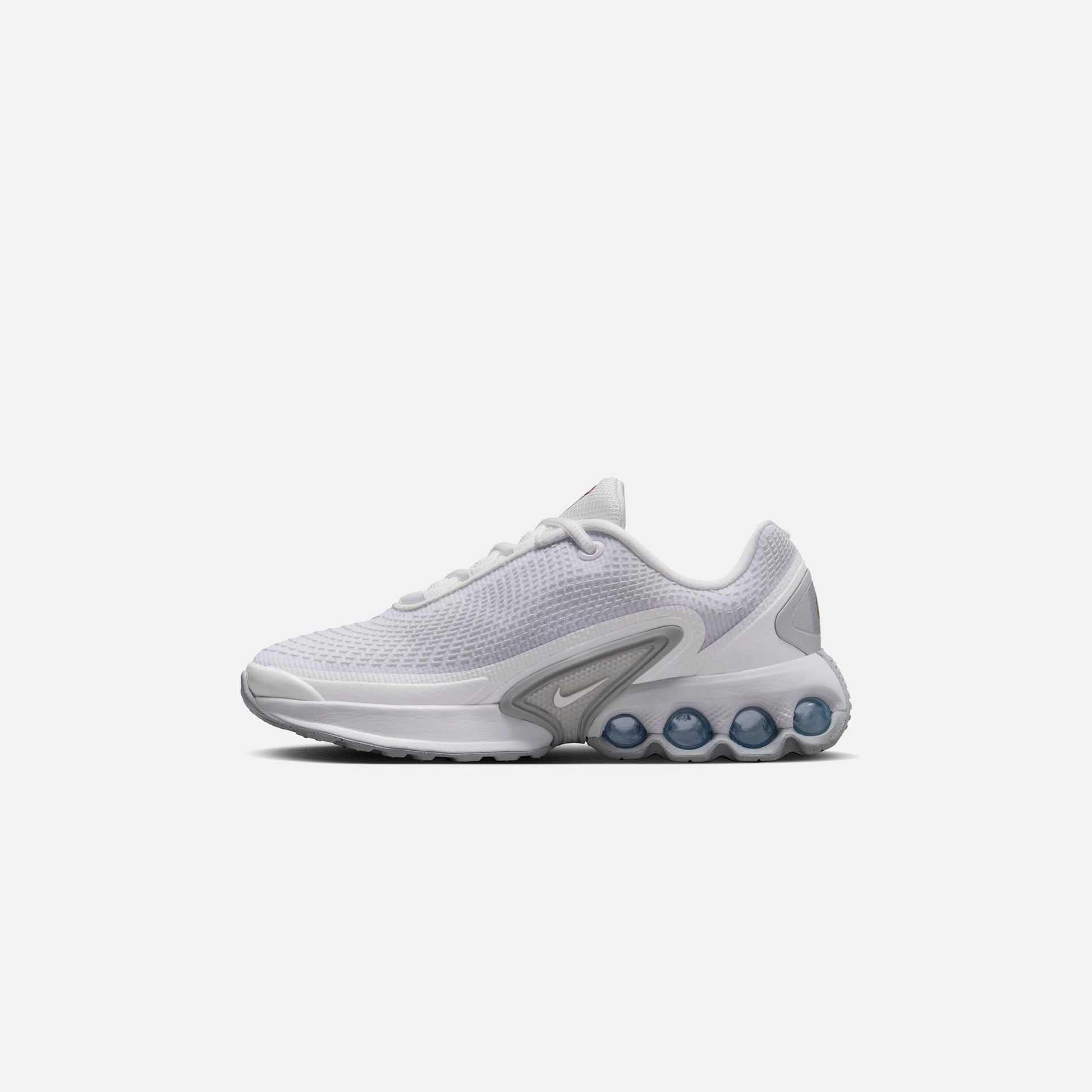 Nike GS Air Max Dn - White / White / White / Metallic Silver