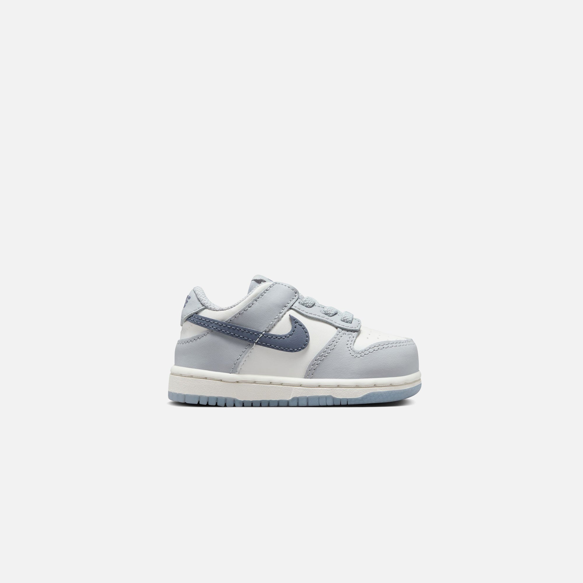 Nike TD Dunk Low - Summit White / Light Carbon / Wolf Grey – Kith