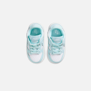 Nike Toddler Dunk Low - White / Glacier Blue