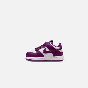 Nike TD Dunk Low - White / Viotech / White