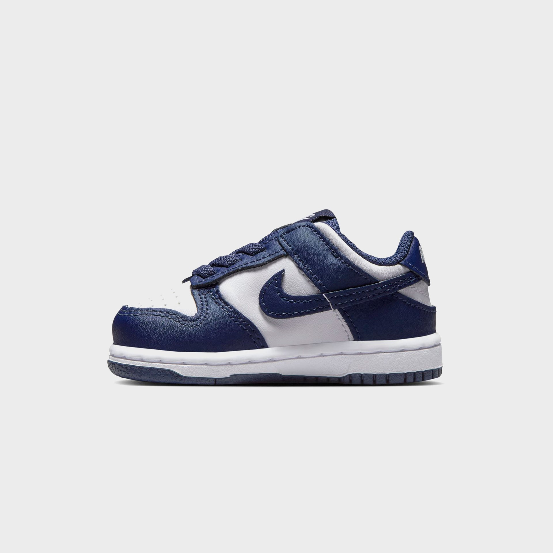 Nike TD Dunk Low - White / Midnight Navy / White
