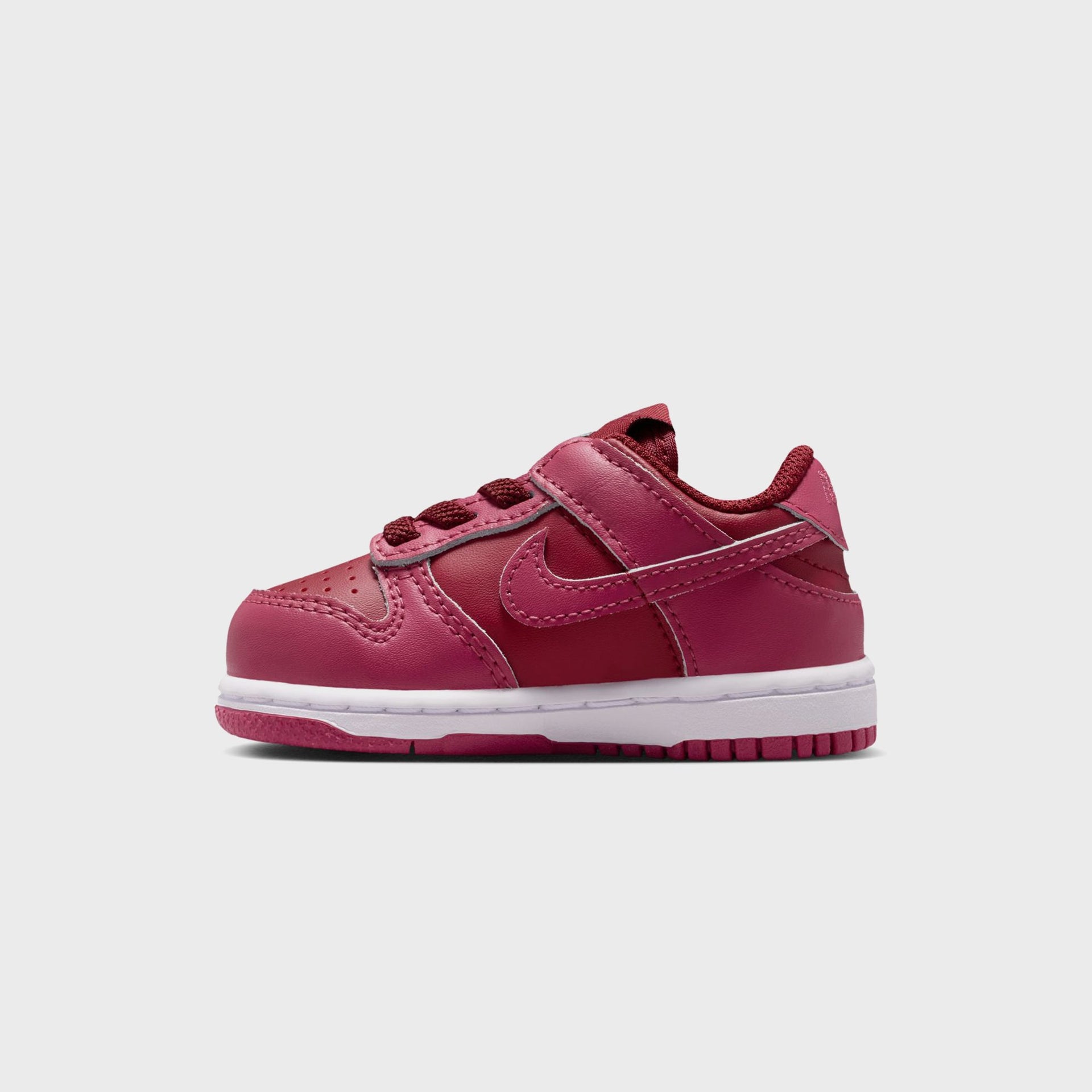 Nike TD Dunk Low - Team Red / Sweet Beet / White
