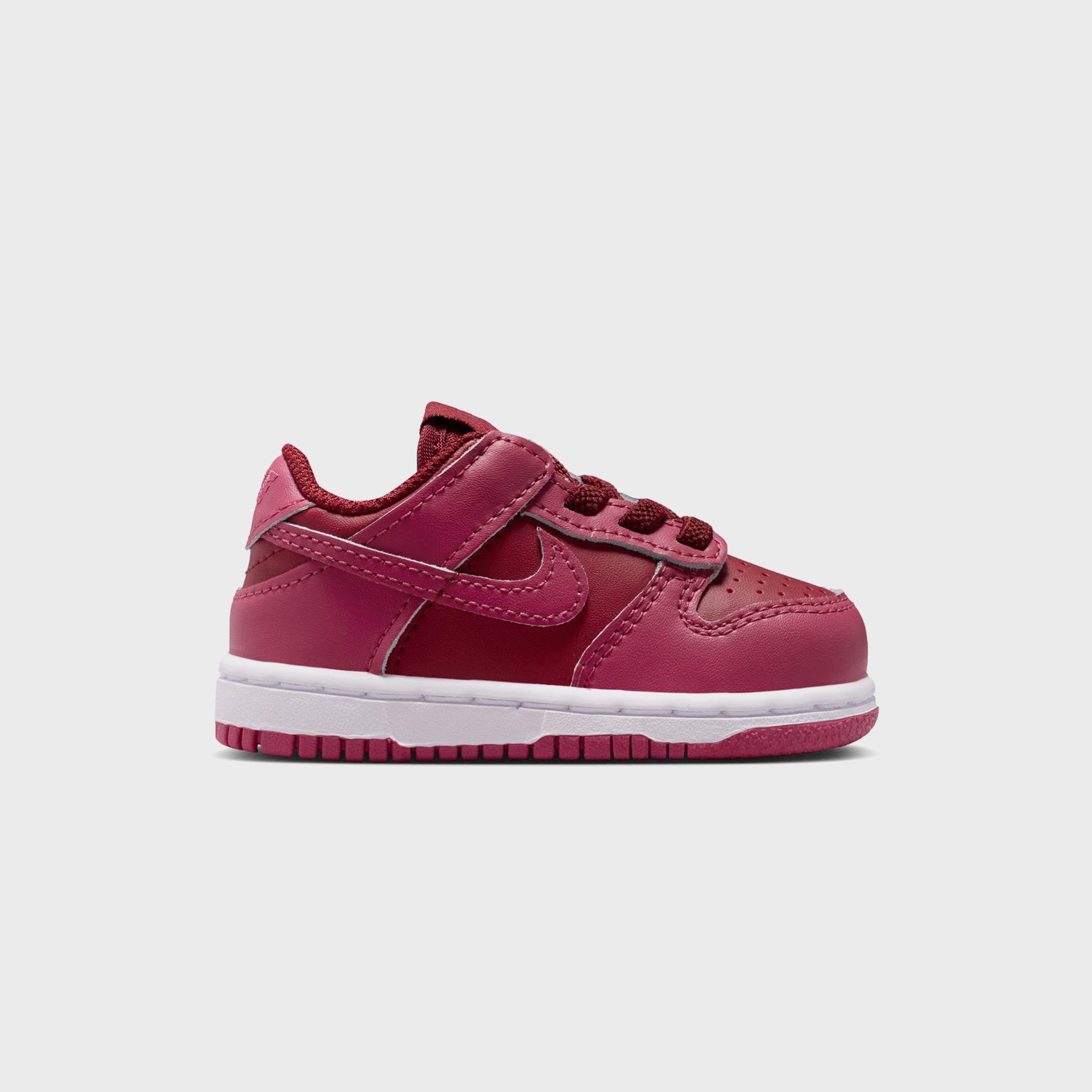Nike TD Dunk Low - Team Red / Sweet Beet / White