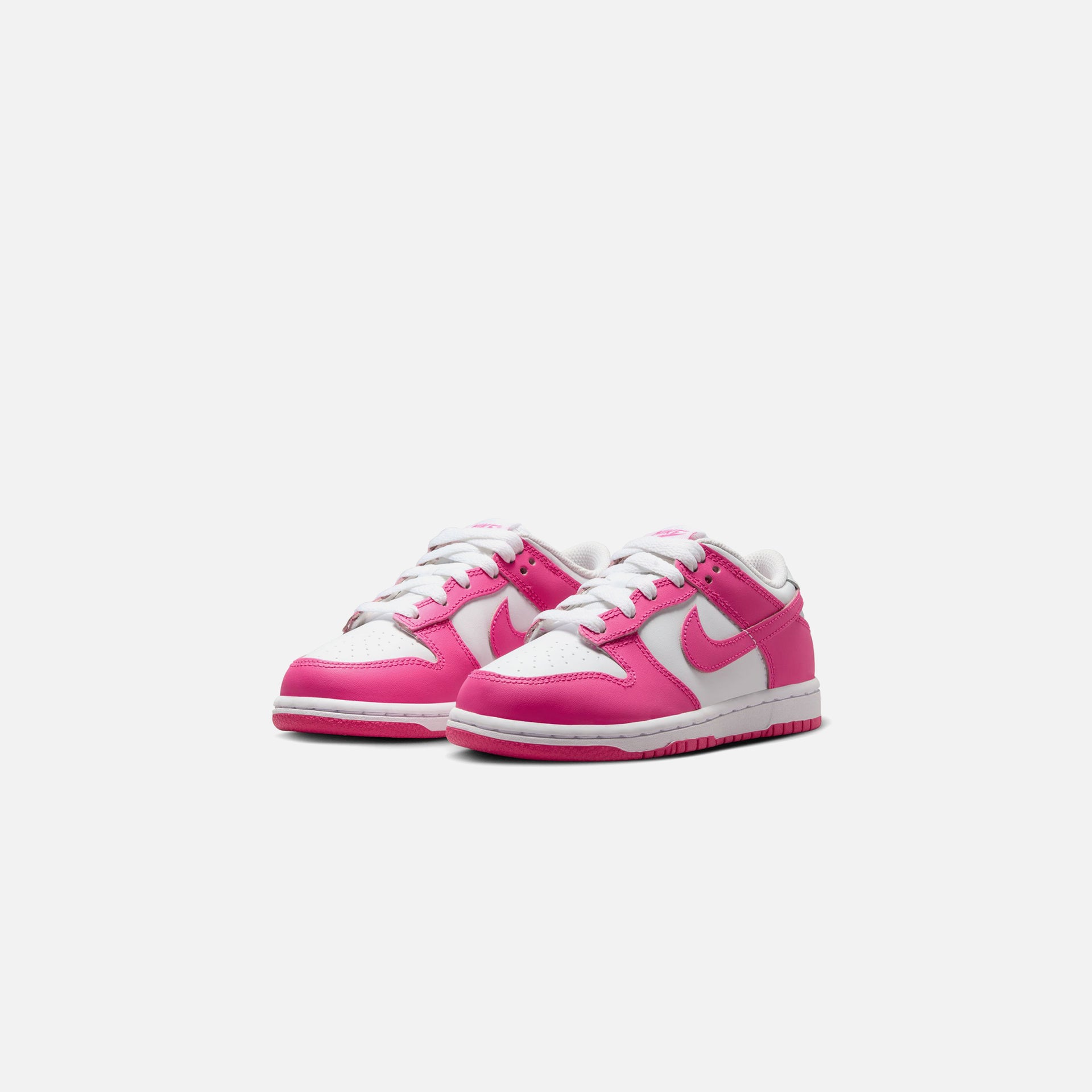 Nike PS Dunk Low - White / Laser Fuchsia