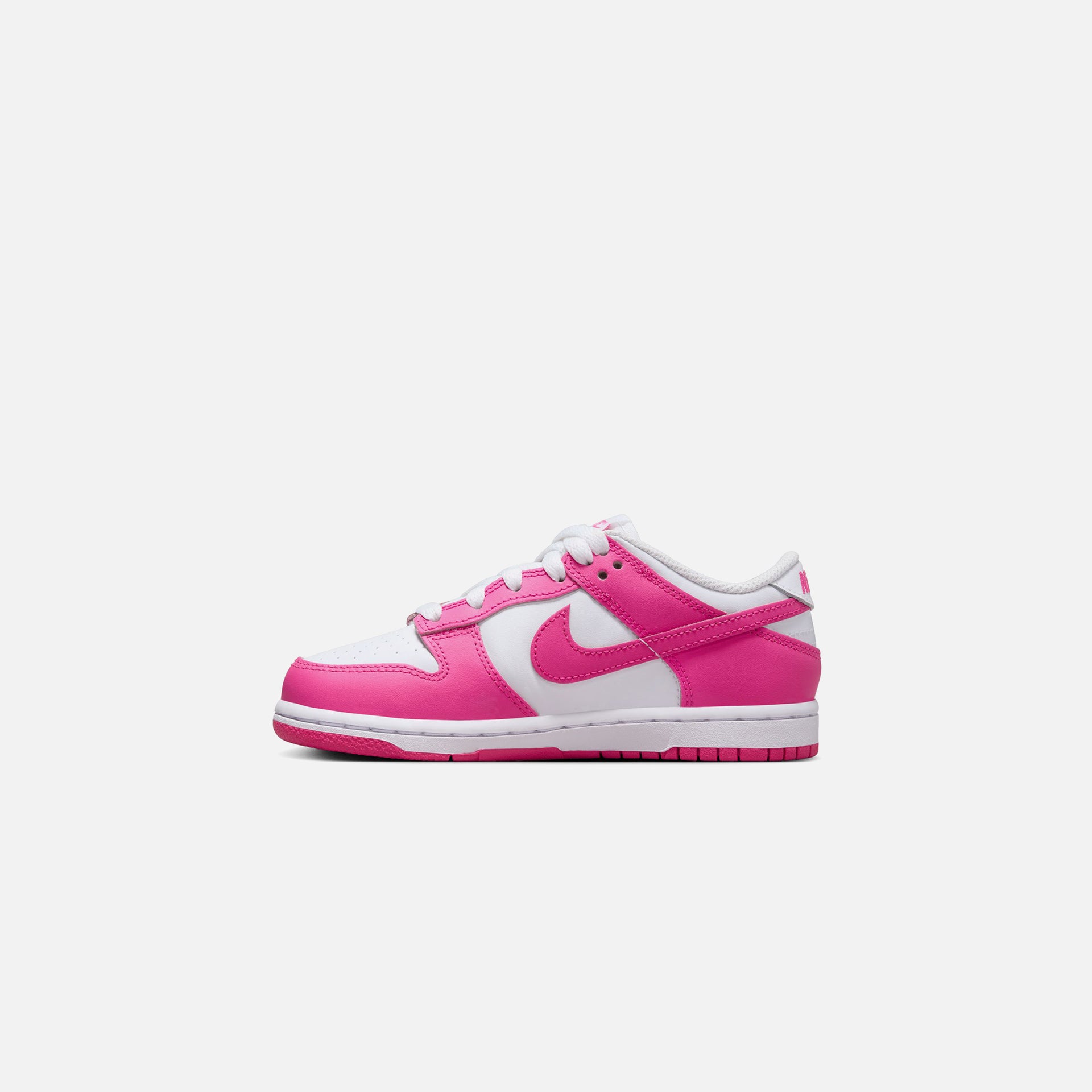 Nike PS Dunk Low - White / Laser Fuchsia