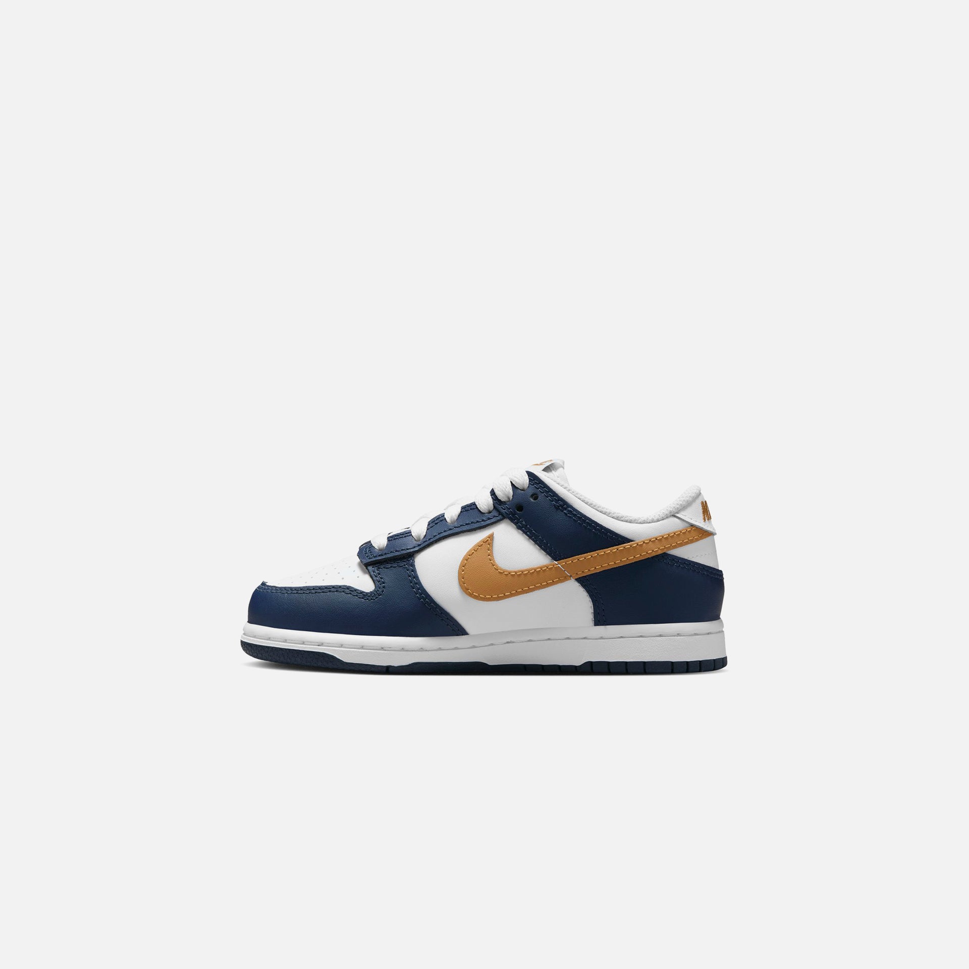 Nike PS Dunk Low - White / Wheat / Midnight Navy