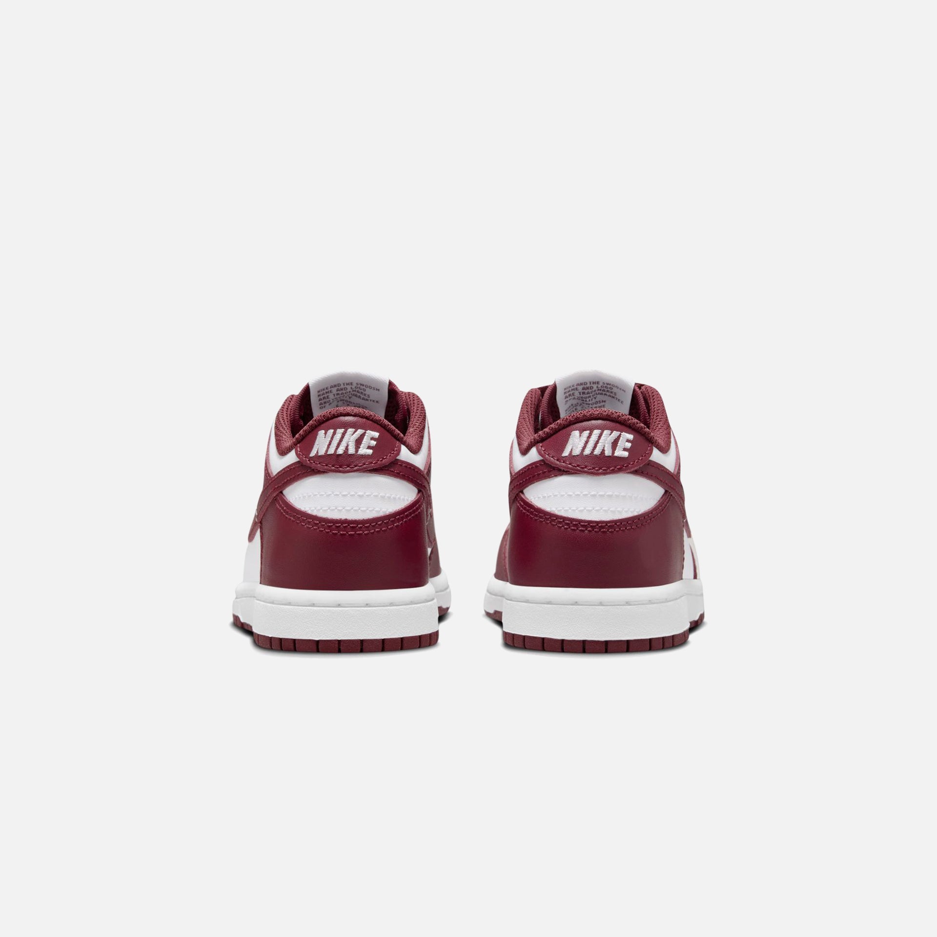 Nike PS Dunk Low - White / Redwood / Gym Red