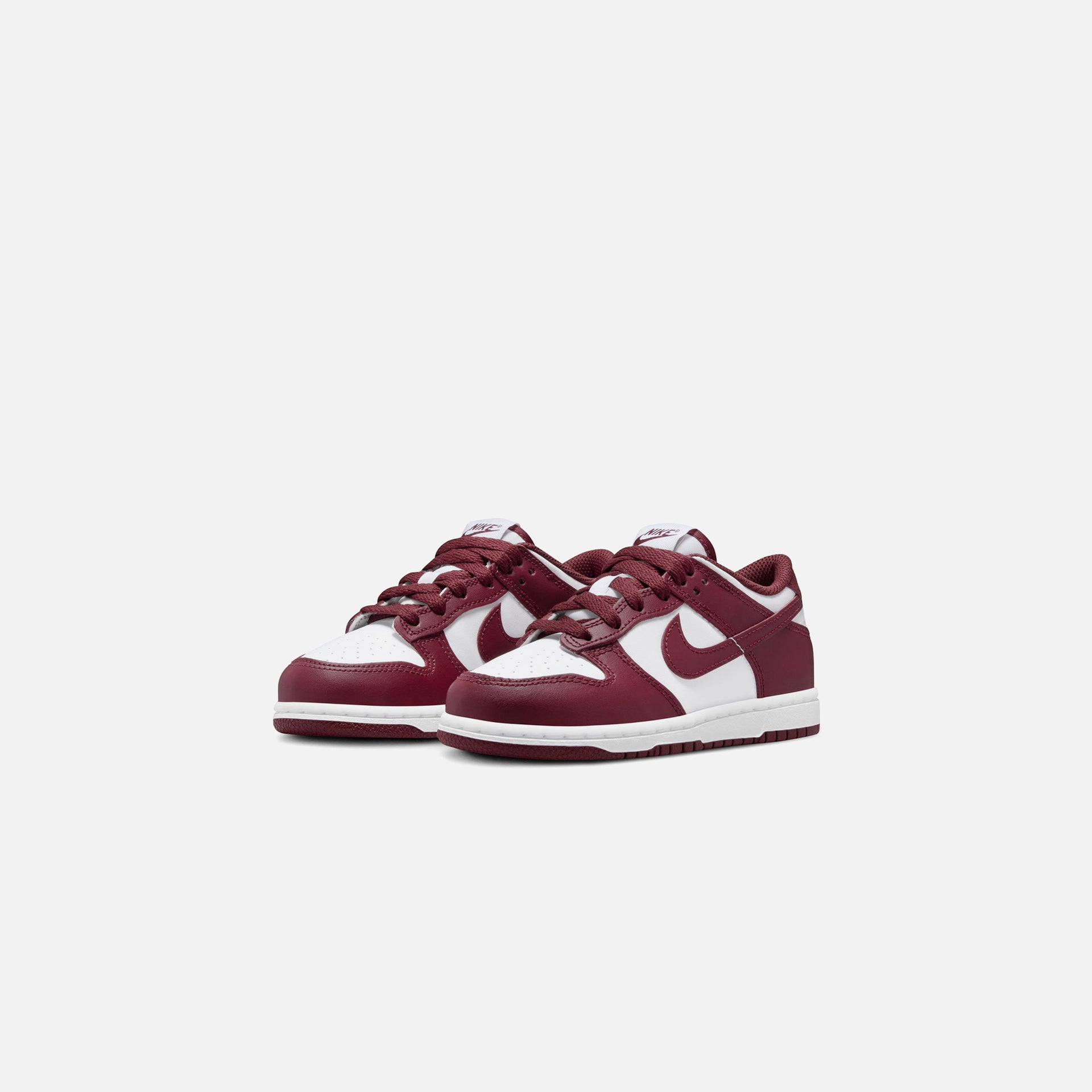 Nike PS Dunk Low - White / Redwood / Gym Red