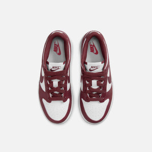 Nike PS Dunk Low - White / Redwood / Gym Red