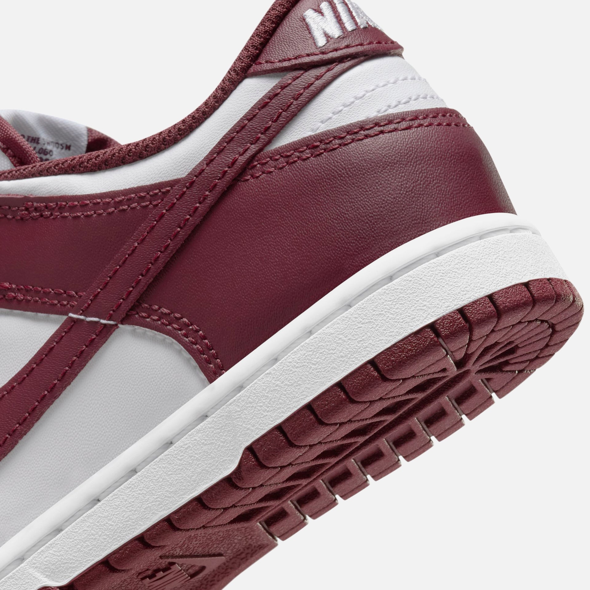 Nike PS Dunk Low - White / Redwood / Gym Red