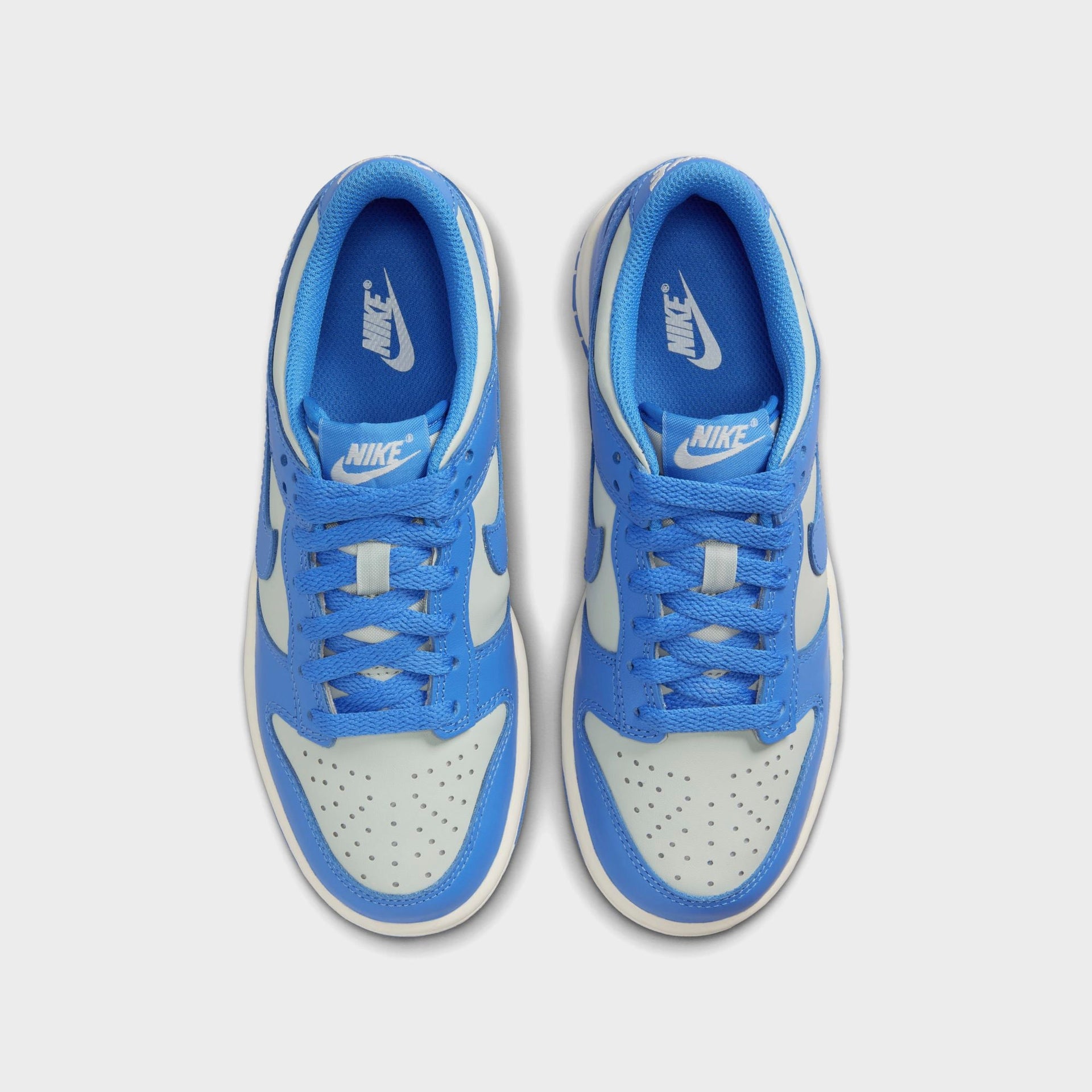Nike GS Dunk Low - Light Silver / Light Photo Blue / Sail