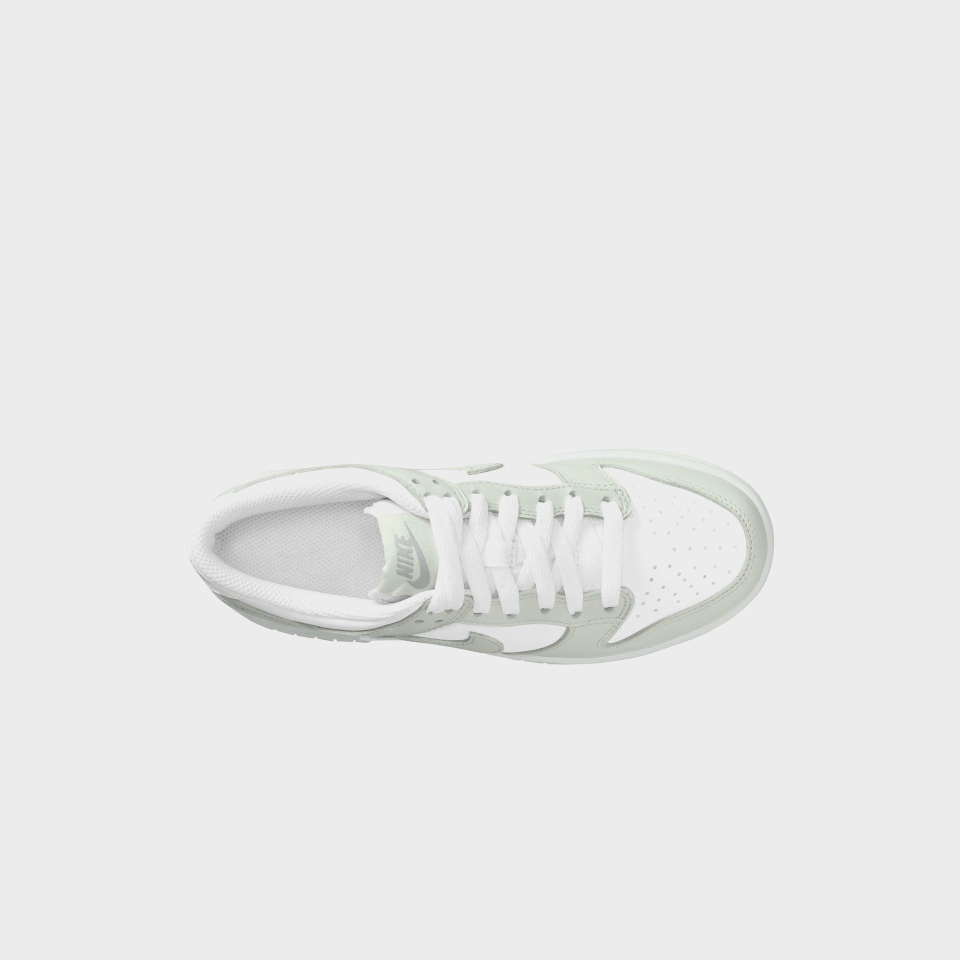 Nike GS Dunk Low - White / Light Silver / Photon Dust