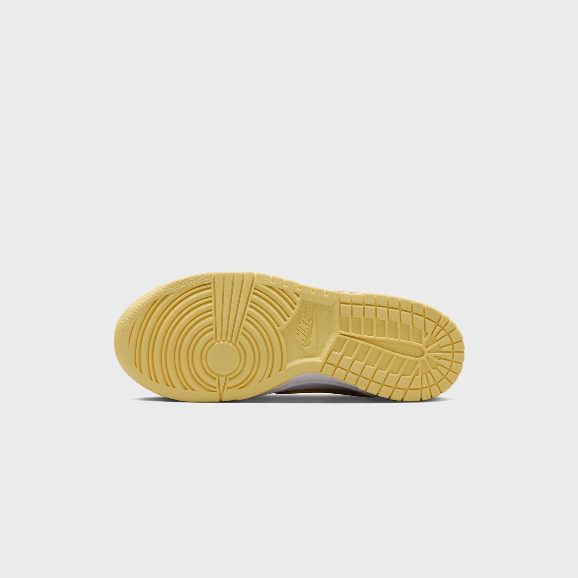 Nike GS Dunk Low - White / Soft Yellow