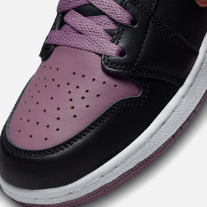 Nike GS Air Jordan 1 Mid SE - Black / Sky J Orange / Sky J Mauve / White