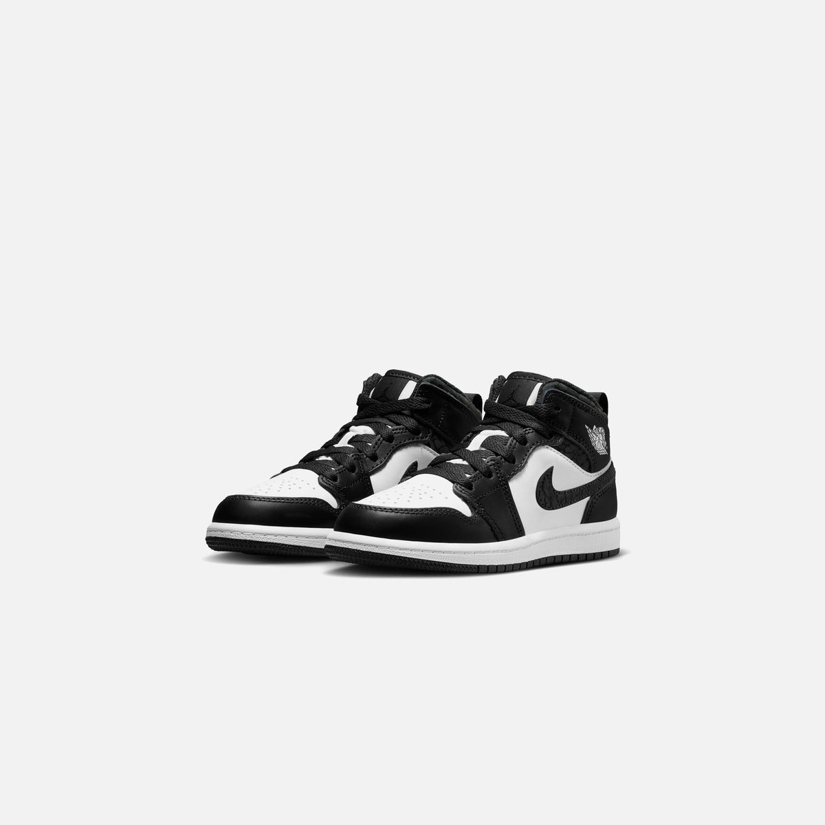 Nike Pre-School Air Jordan 1 Mid Se - Off Noir / Black / White