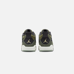 Nike TD Air Jordan Delta 4 SE Craft - Medium Olive / Pale Vanilla / Khaki / Black-Sail