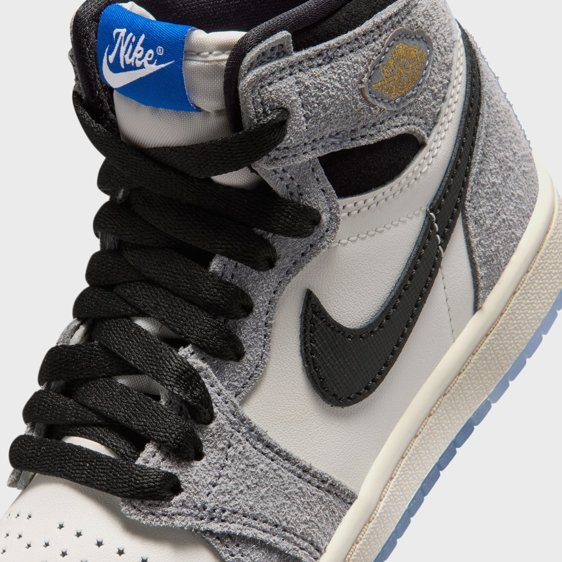 Jordan PS Air Jordan 1 Retro High OG - Cool Grey / Black / Sail / Game Royal / White