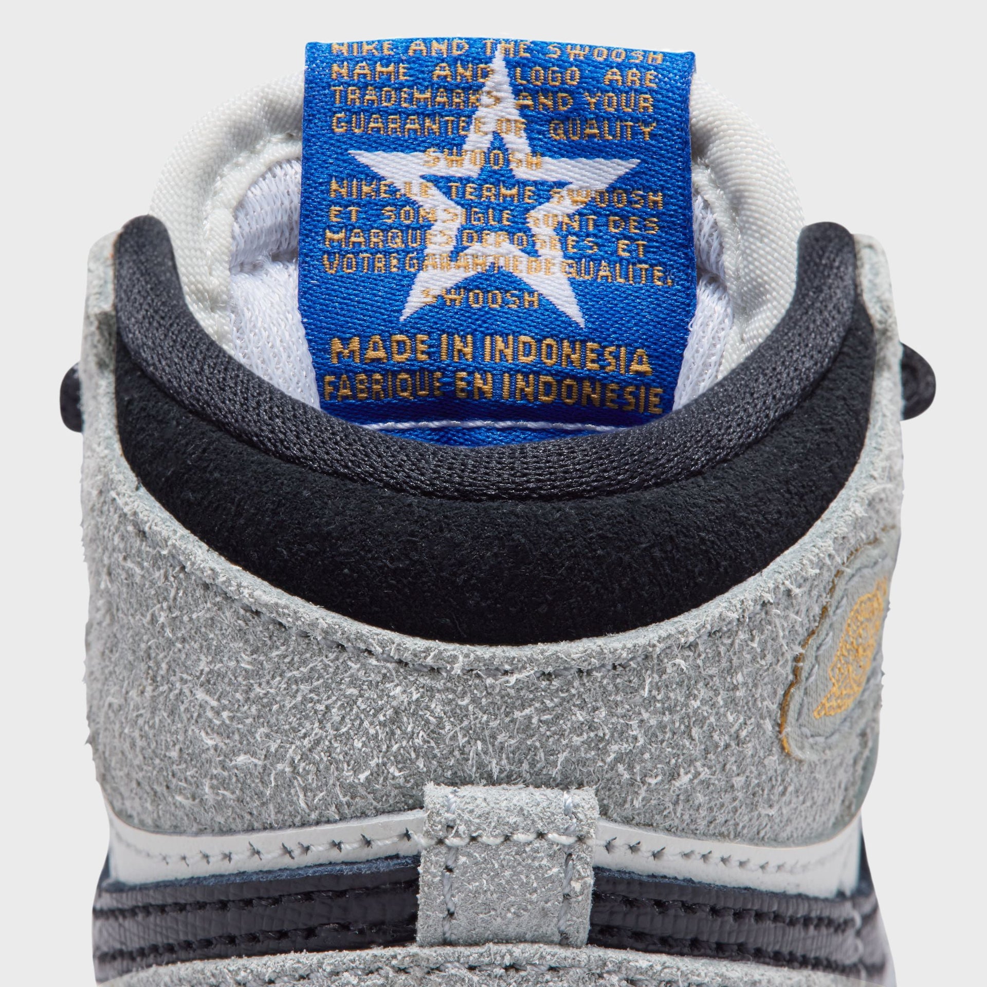 Jordan TD Air Jordan 1 Retro High OG - Cool Grey / Black / Sail / Game Royal / White