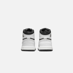 Nike TD Air Black-Cement Jordan 1 Retro High OG - Black / White / White