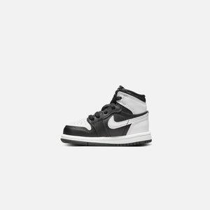 Nike TD Air Black-Cement Jordan 1 Retro High OG - Black / White / White
