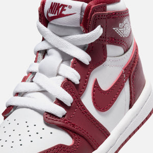 Nike TD Air Jordan 1 Retro High OG - White / Team Red