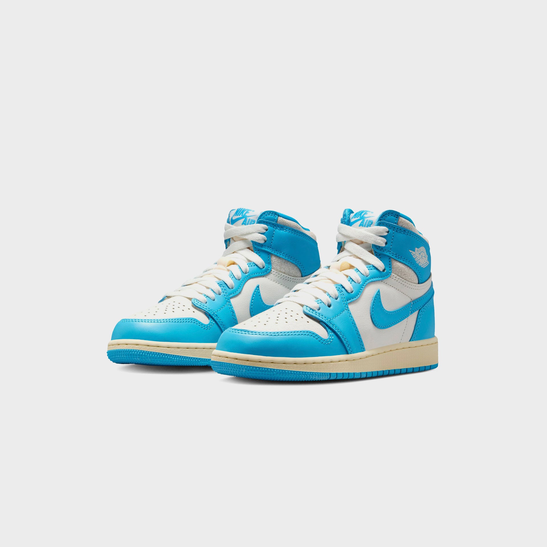 Jordan GS Air Jordan 1  Retro High OG - Dark Powder Blue / Blue / Sail