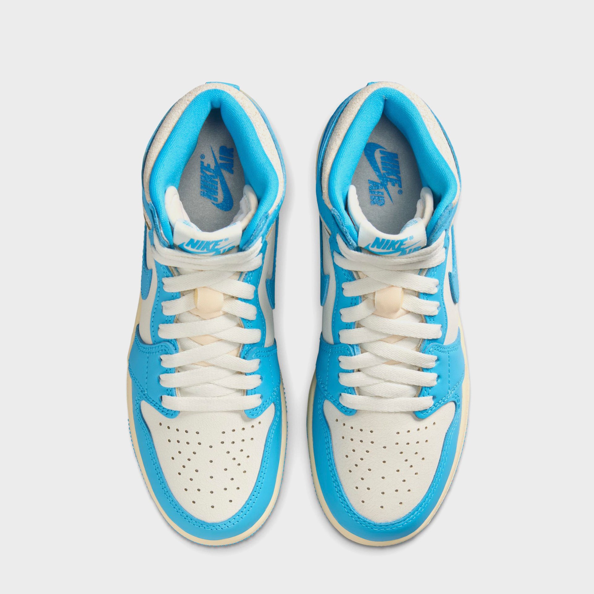 Jordan GS Air Jordan 1  Retro High OG - Dark Powder Blue / Blue / Sail