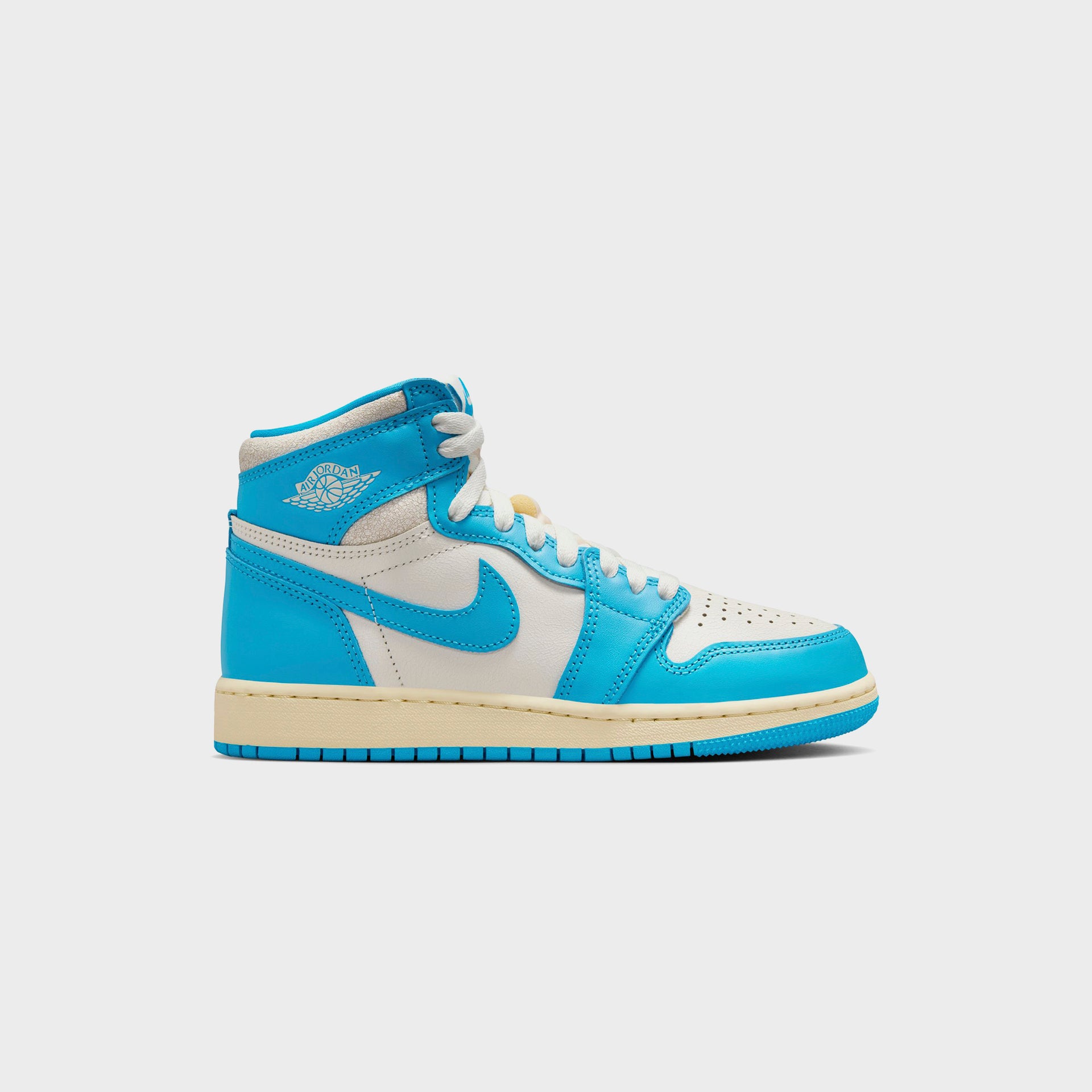 Jordan GS Air Jordan 1  Retro High OG - Dark Powder Blue / Blue / Sail