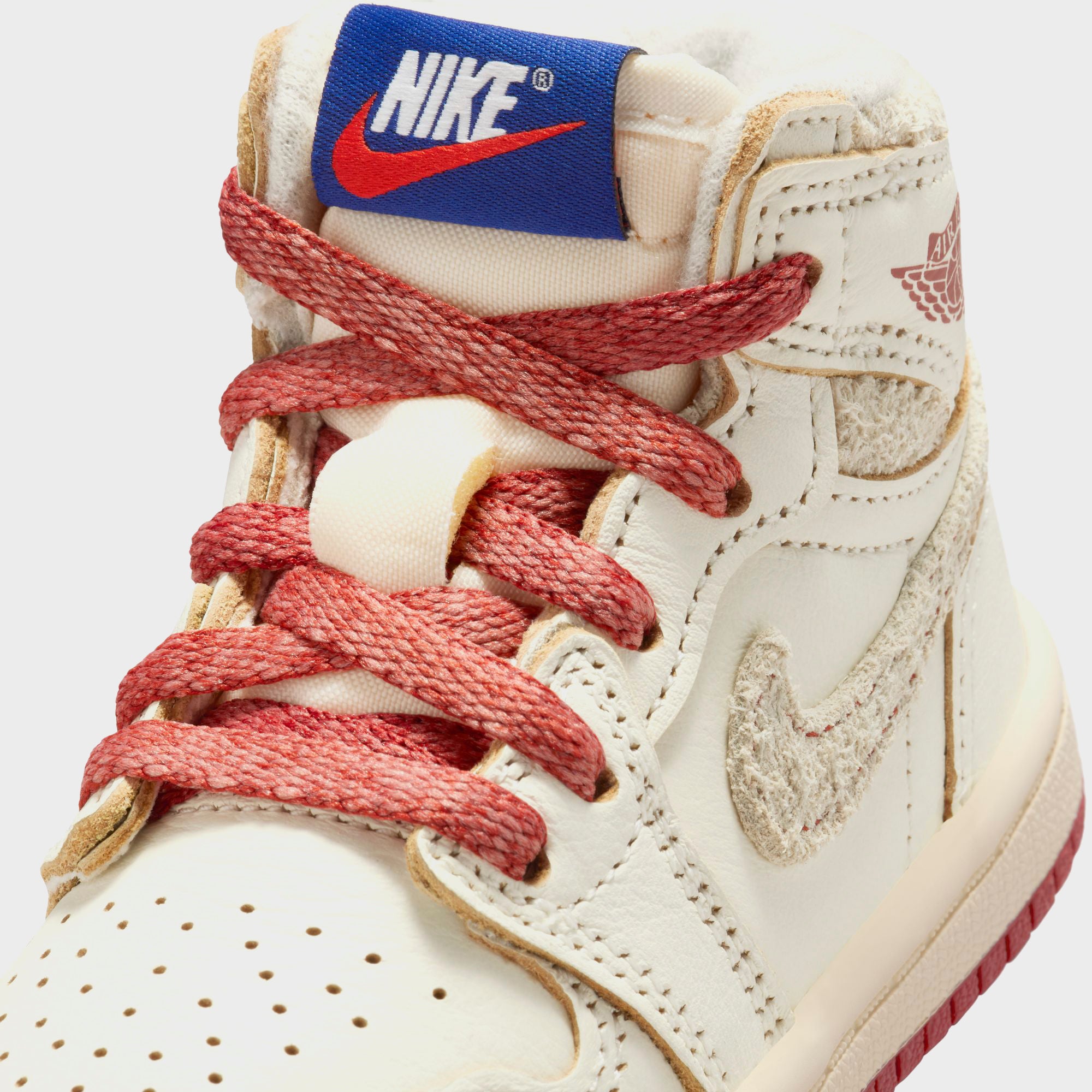 Nike TD Air Jordan 1 Retro High OG - Gym Red / Black / White