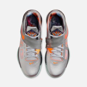 Nike KD IV - Metallic Silver / Total Orange / Dark Grey