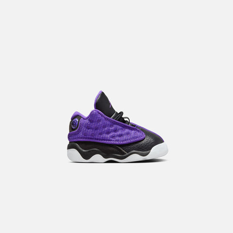 Nike TD Air Jordan 13 Retro - Purple Venom / Black / White