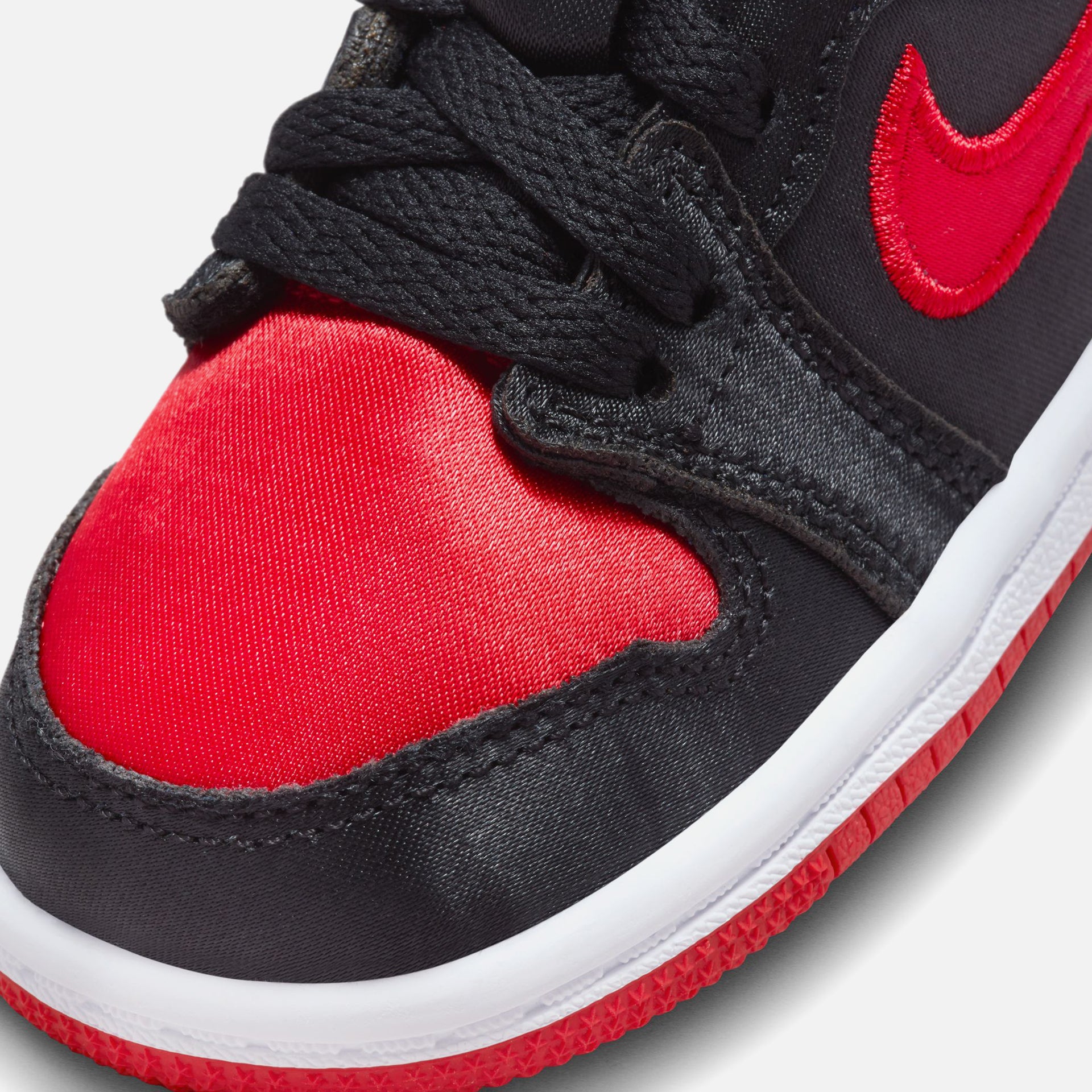Nike TD Air Jordan 1 Retro High OG - Black / University Red / White