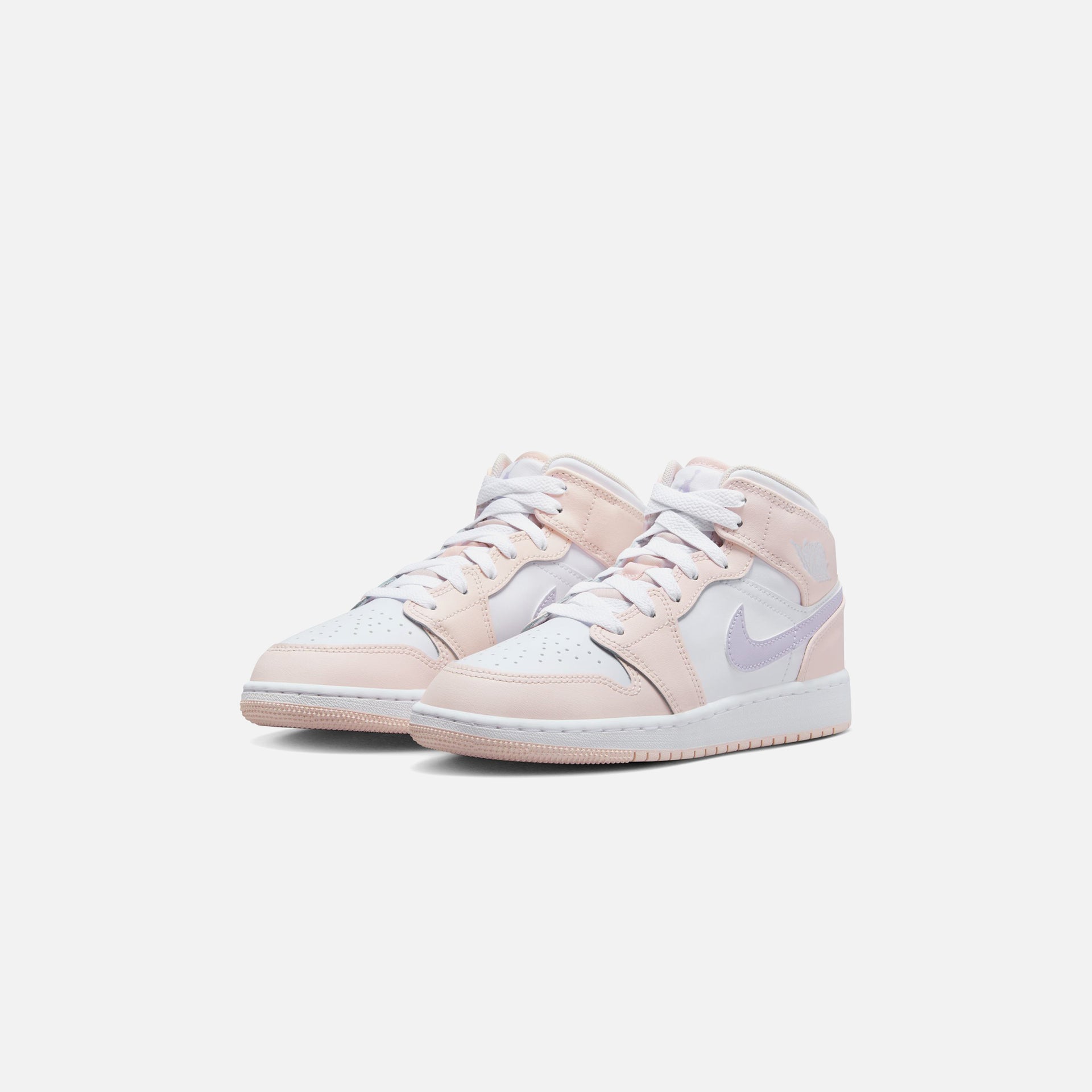 Jordan GS Air Jordan 1 - Pink Wash / White / Violet Frost