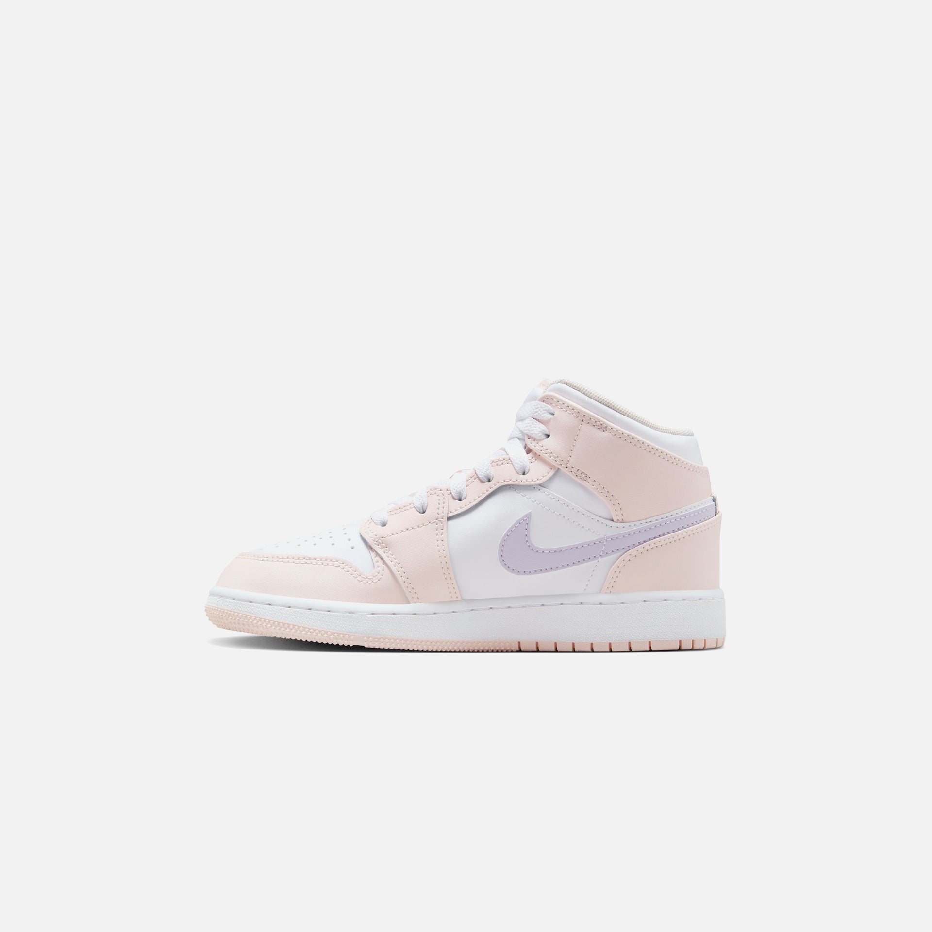 Jordan GS Air Jordan 1 - Pink Wash / White / Violet Frost