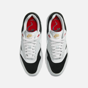 Nike Air Max 1 PRM - White / Black / Sport Red