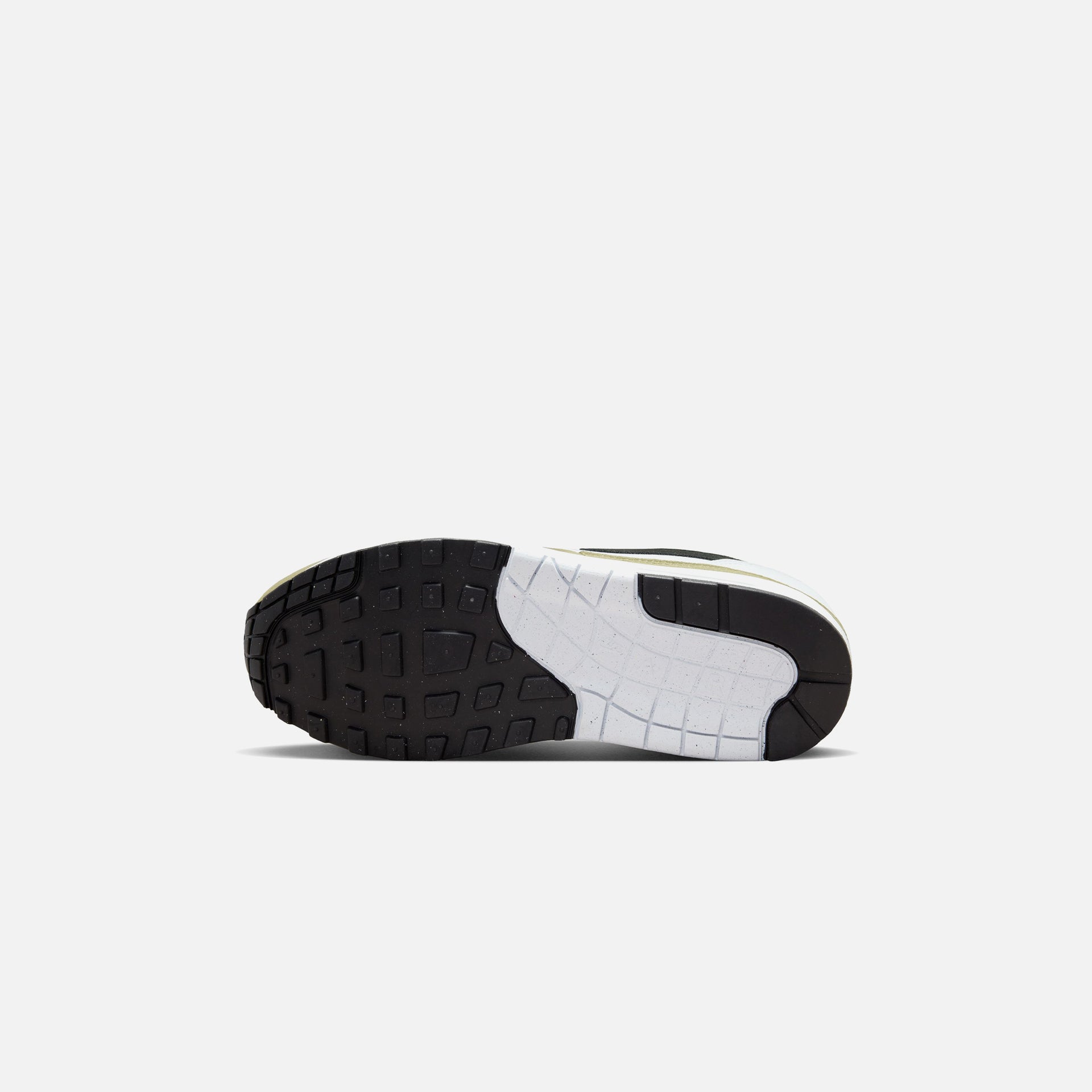 Nike Air Max 1 - White / Black / Pure Platinum / Medium Olive
