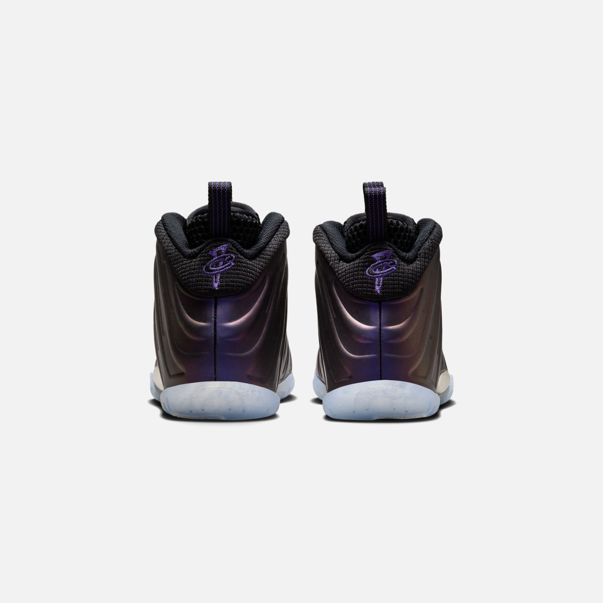 Nike PS Air Foamposite One - Black / Black / Varsity Purple