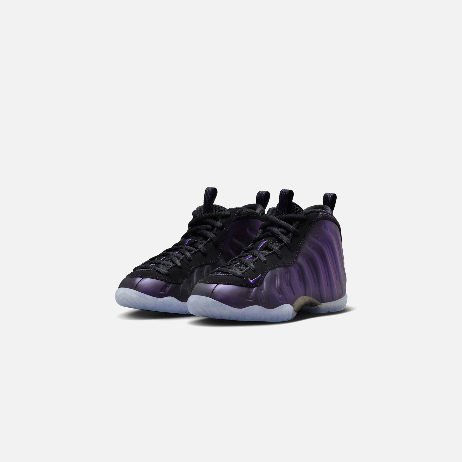 Nike PS Air Foamposite One - Black / Black / Varsity Purple