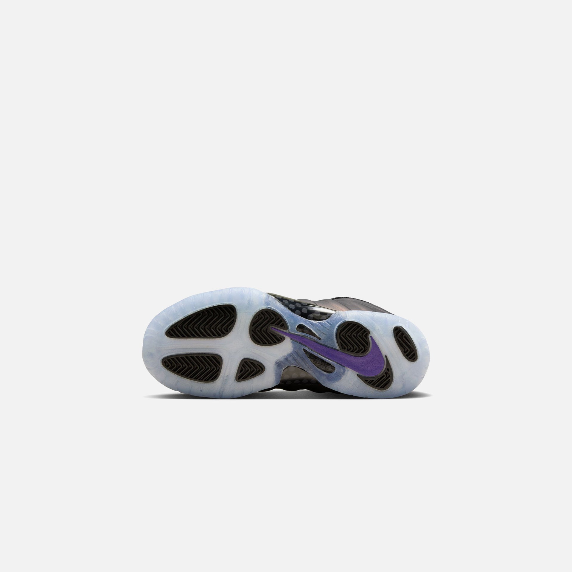 Nike PS Air Foamposite One - Black / Black / Varsity Purple