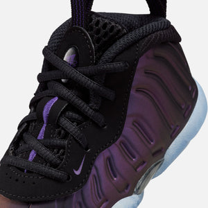 Nike calories TD Air Foamposite One - Black / Black / Varsity Purple