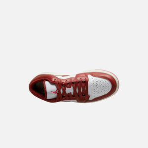 Nike Air Jordan 1 Low SE - White / Dune / Red / Lobster / Sail
