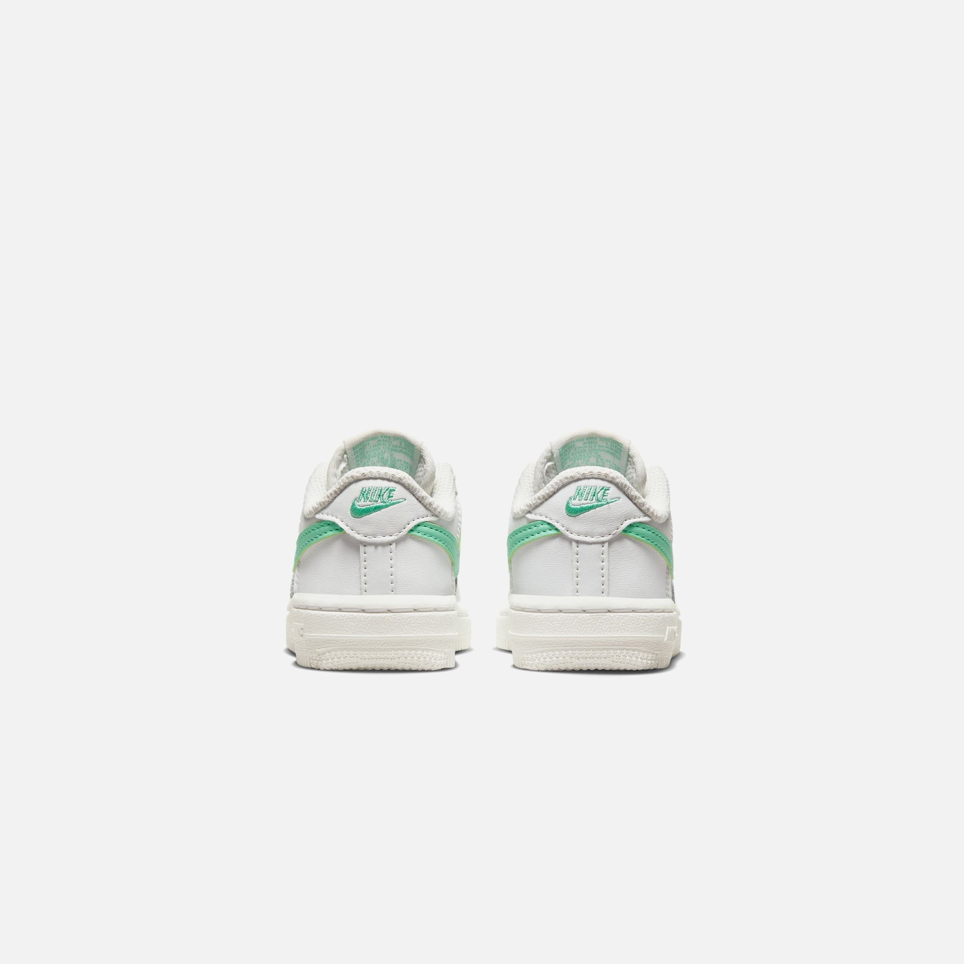 Nike TD Air Force 1 Low - Summit White / Emerald Rise